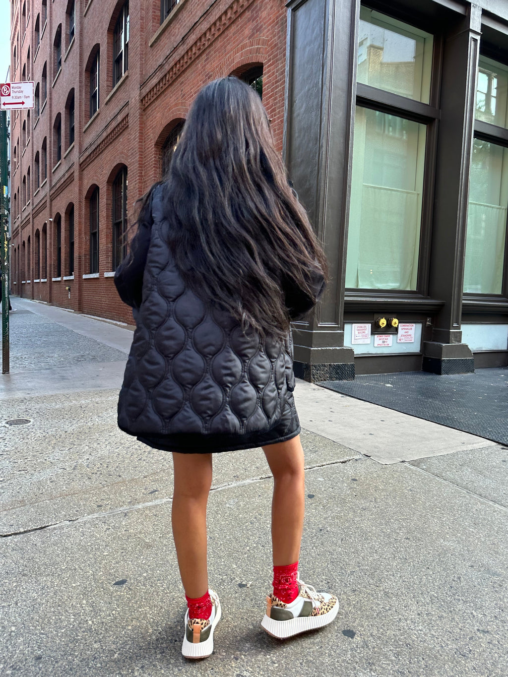 NEVER FULLY DRESSED Black And Leopard Multi-Wear Jacket