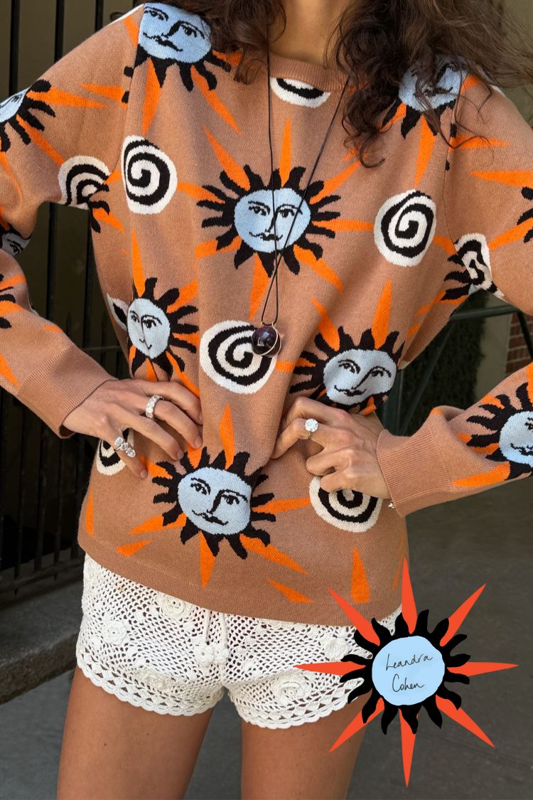 NEVER FULLY DRESSED Tan Sun Copenhagen Jumper