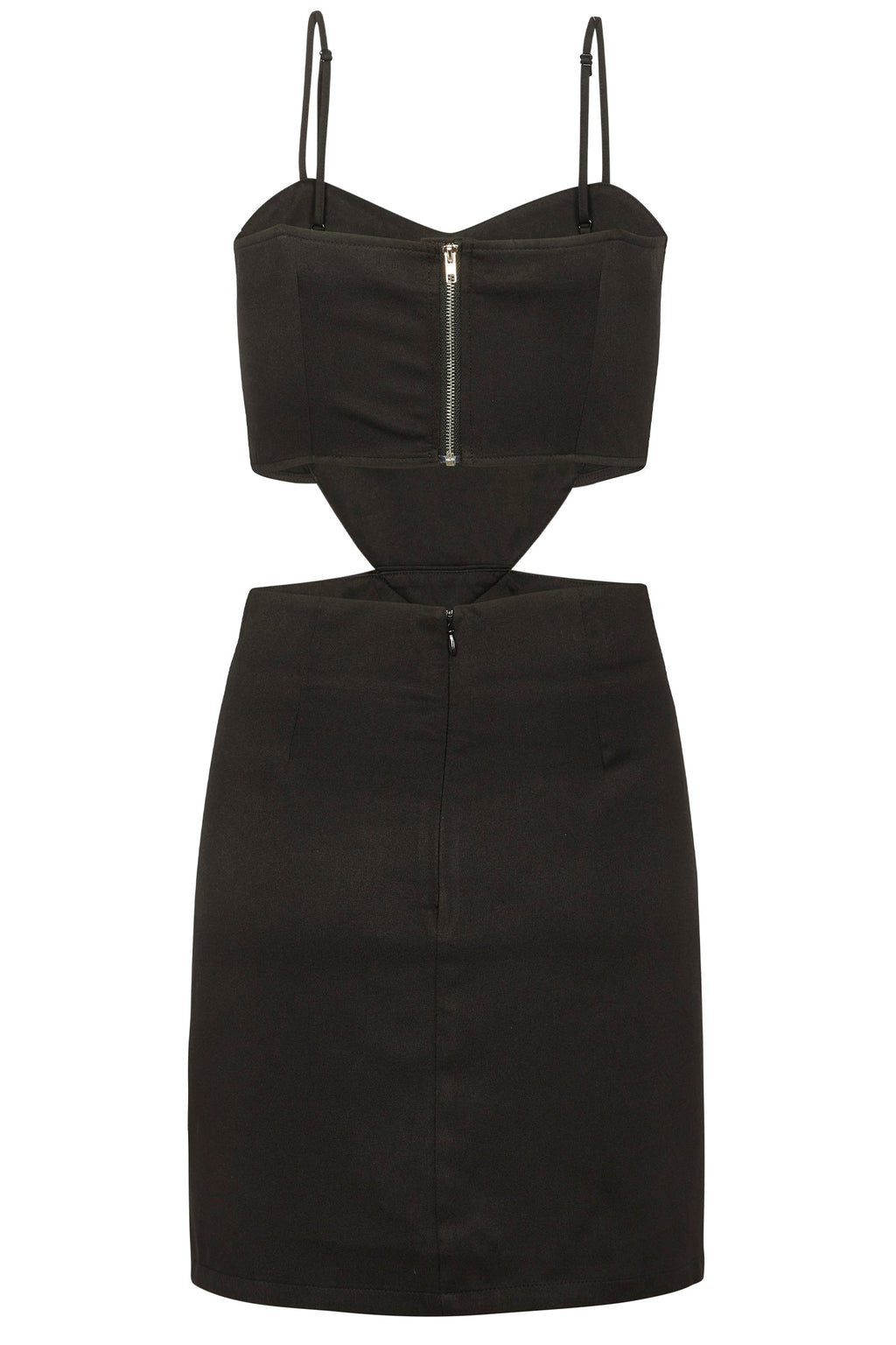  Black Love Story Mini Dress