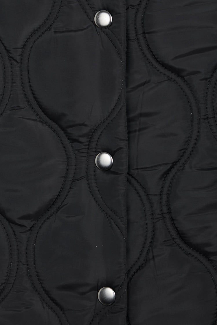  Black Quilted Skirt