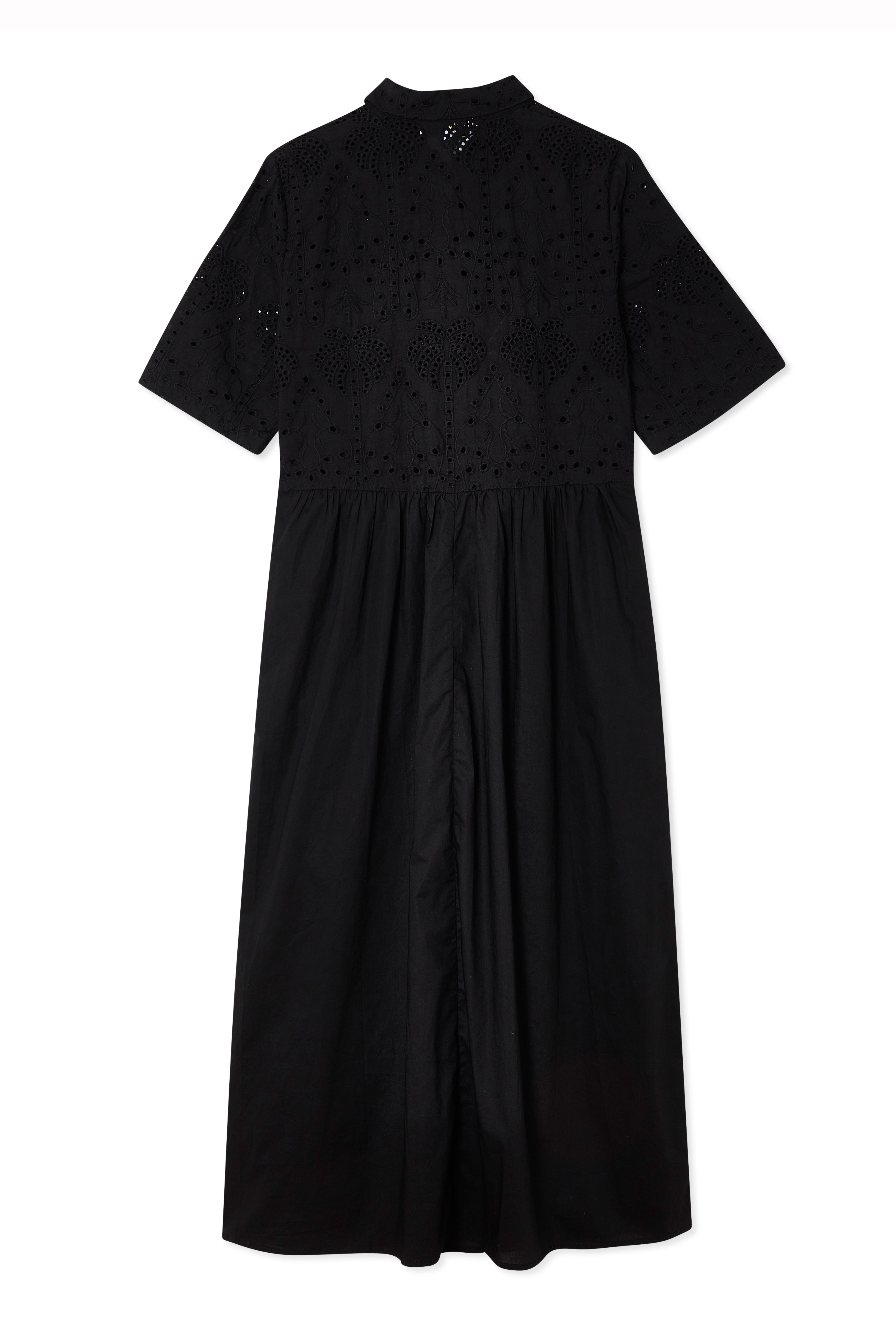 NEVER FULLY DRESSED Black Palm Broderie Hayley Dress