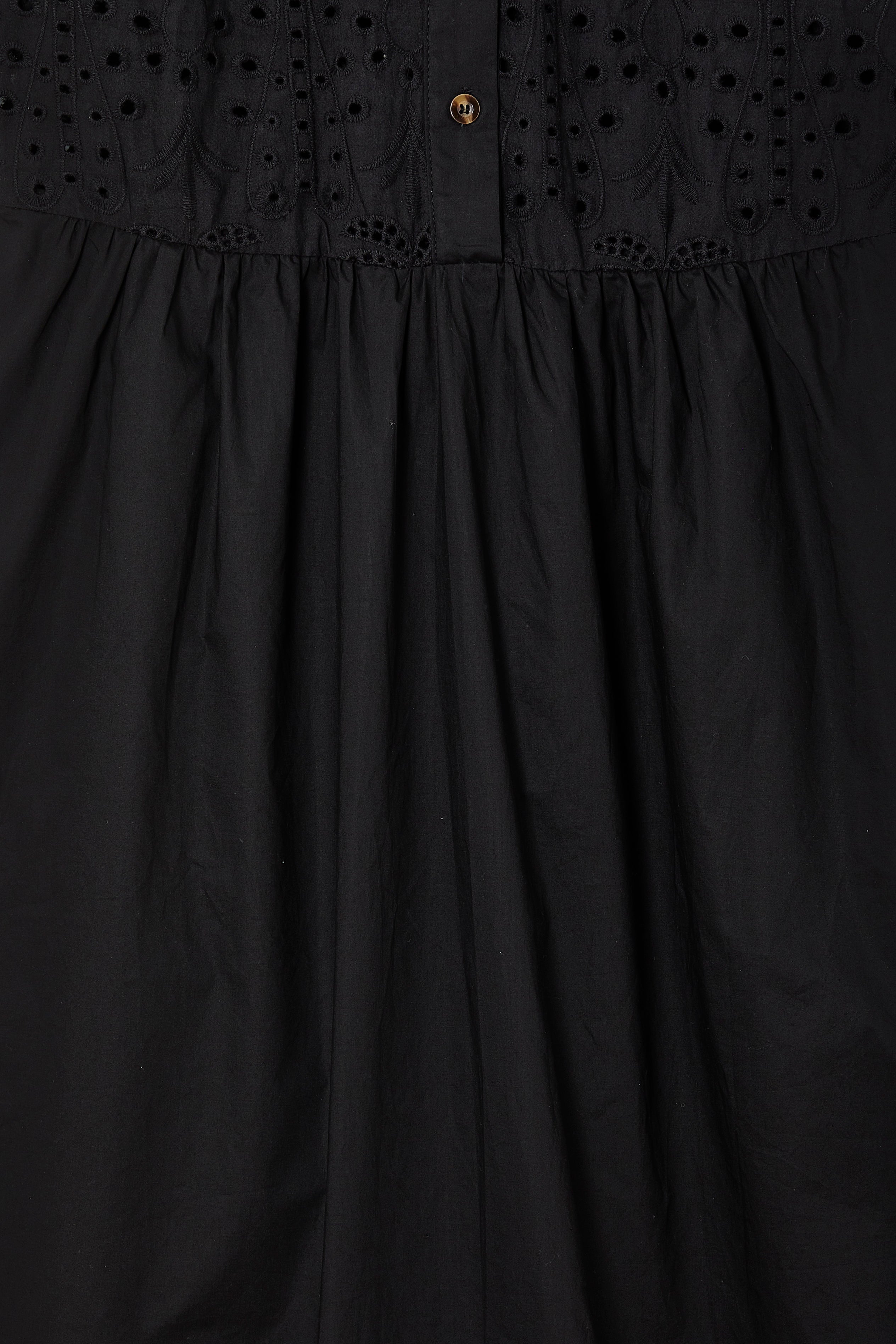 NEVER FULLY DRESSED Black Palm Broderie Hayley Dress