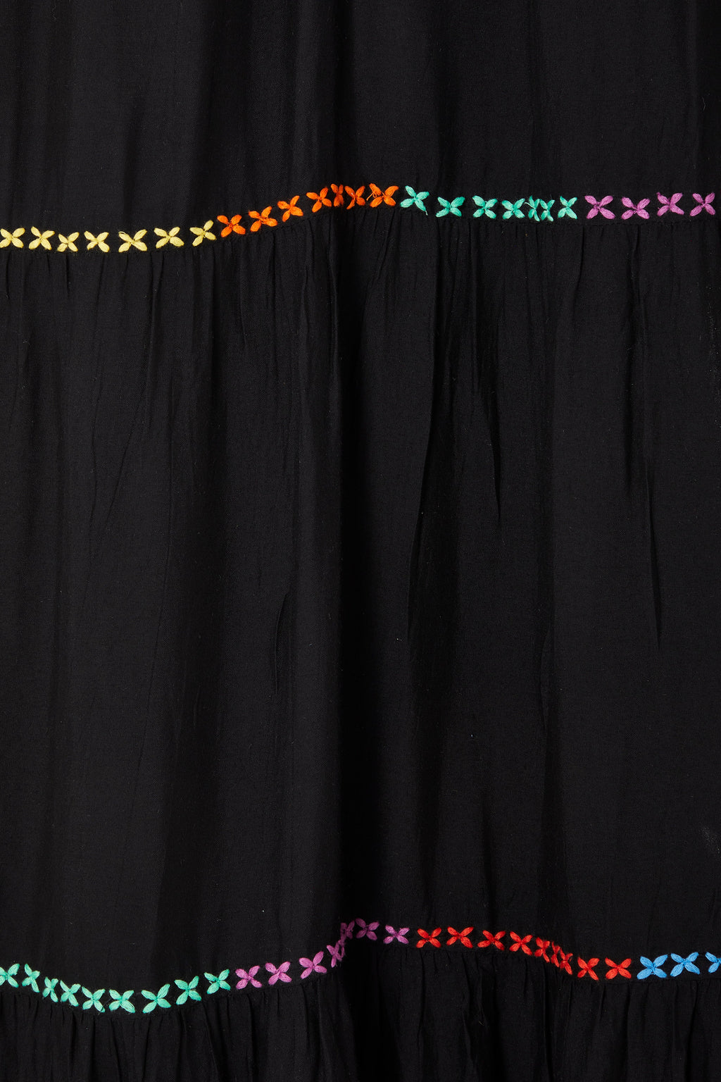 NEVER FULLY DRESSED Black Palm Immy Dress