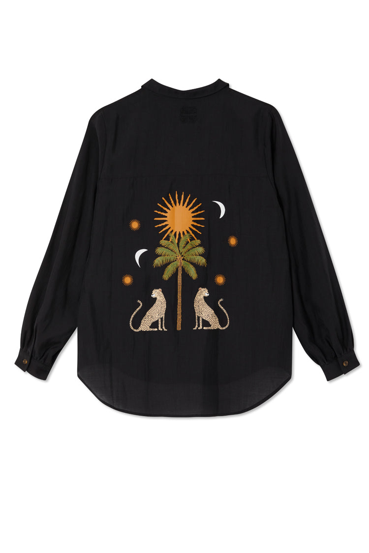 NEVER FULLY DRESSED Black Running Wilder Miley Shirt