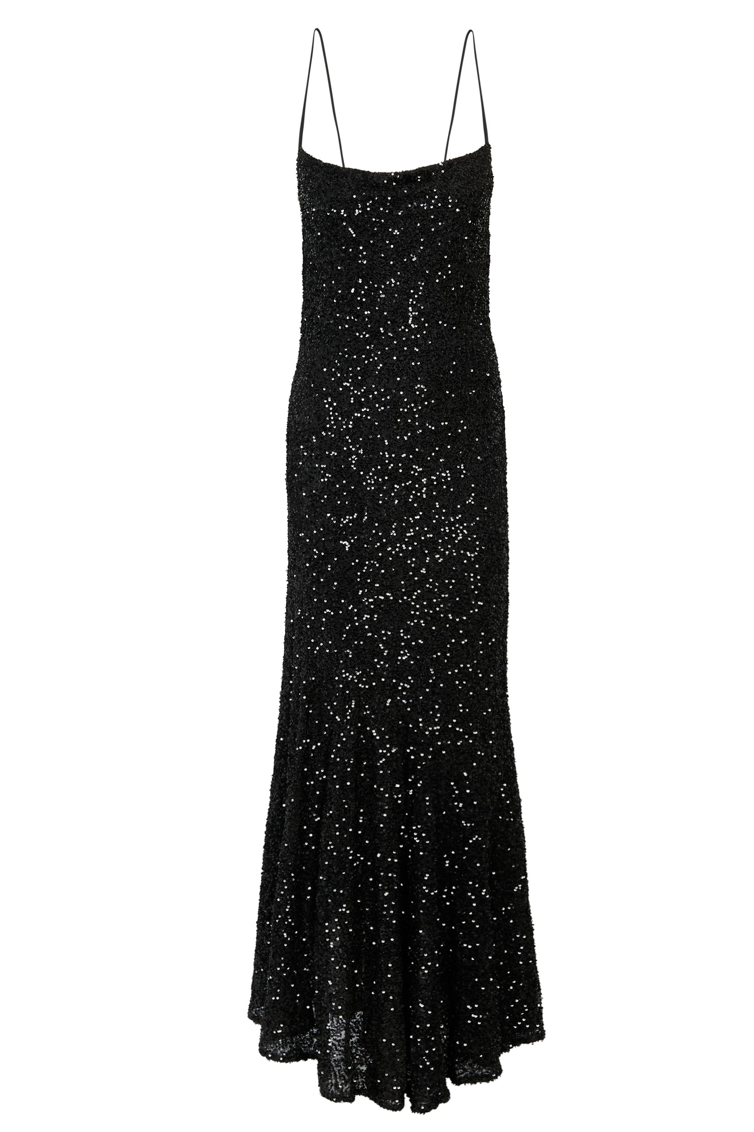 NEVER FULLY DRESSED Black Sequin Mya Dress