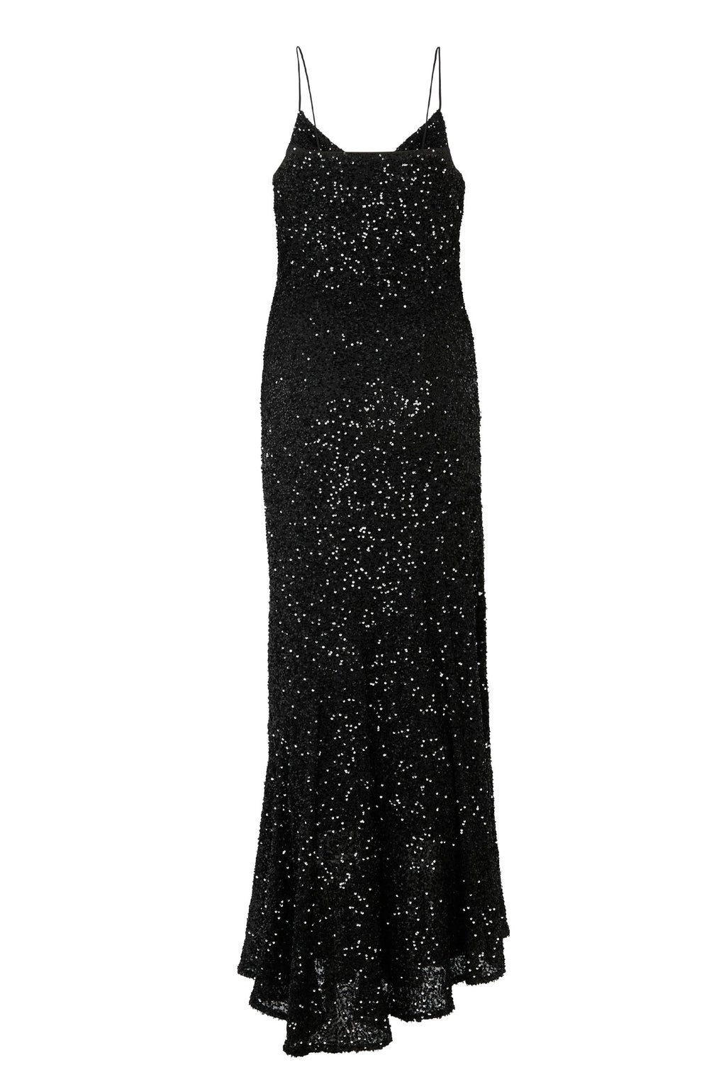 NEVER FULLY DRESSED Black Sequin Mya Dress