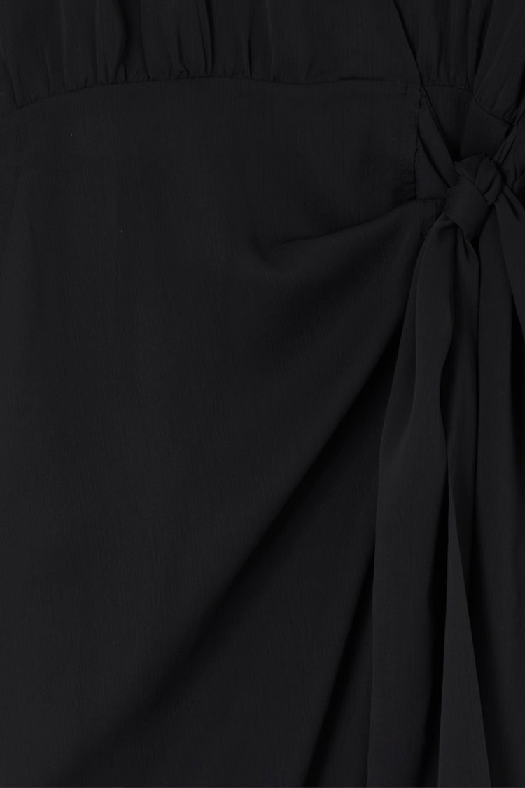 NEVER FULLY DRESSED Black Sheer Midaxi Vienna