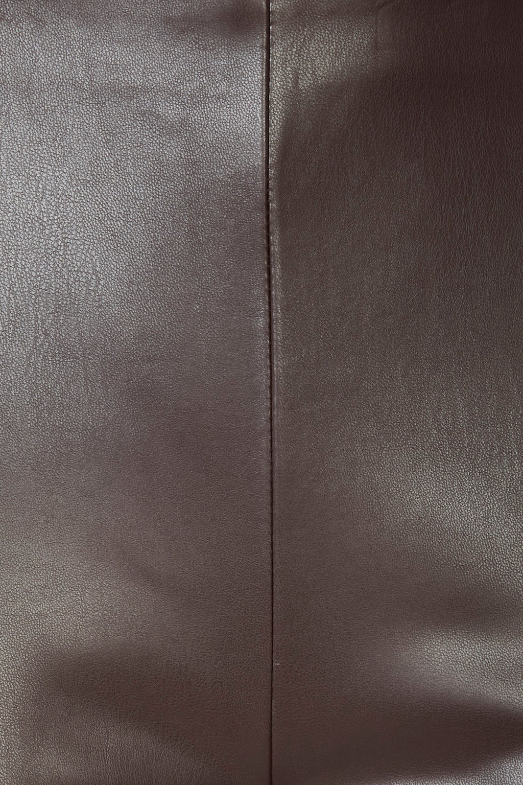  Chocolate Vegan Leather Ponte Leggings