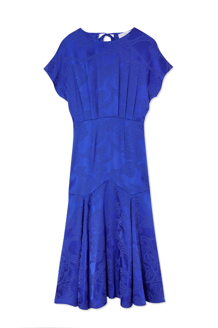 NEVER FULLY DRESSED Blue Love Lock Erin Dress Petite