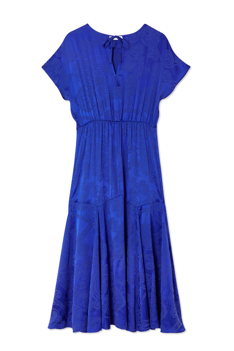 NEVER FULLY DRESSED Blue Love Lock Erin Dress Petite