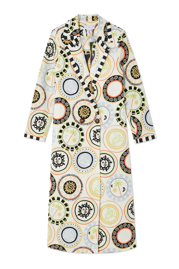 NEVER FULLY DRESSED Cream Mosaic Plate 55 Jacket