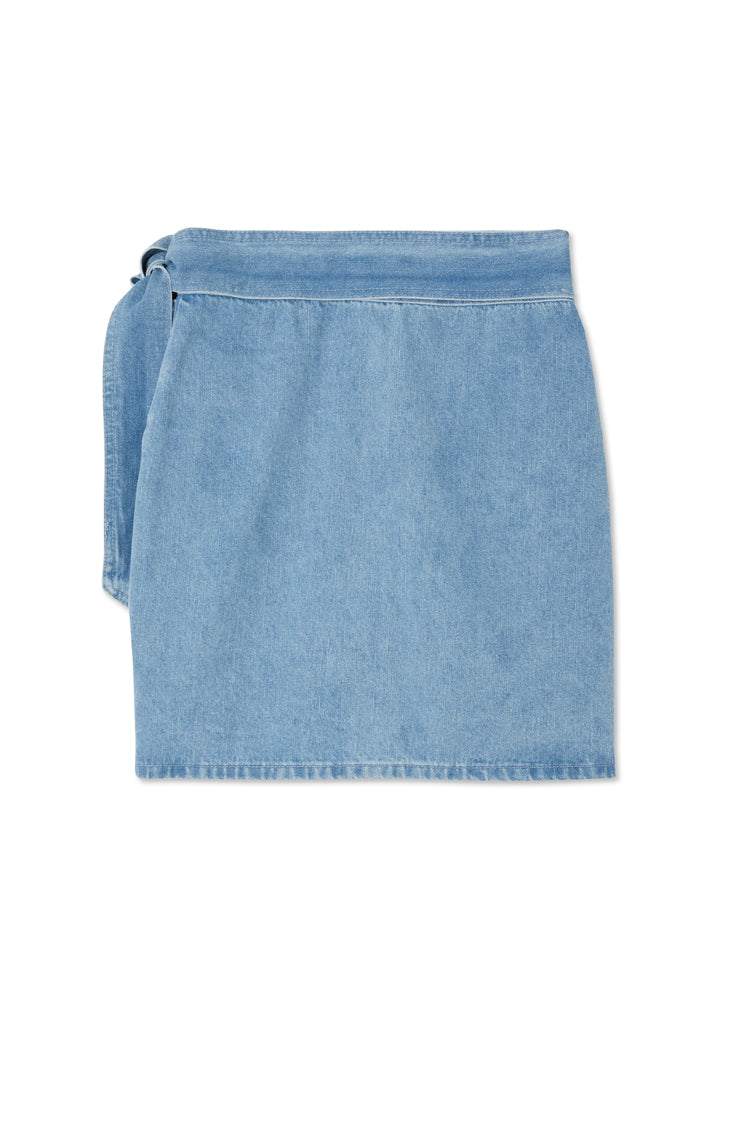 NEVER FULLY DRESSED Denim Mini Jaspre Skirt