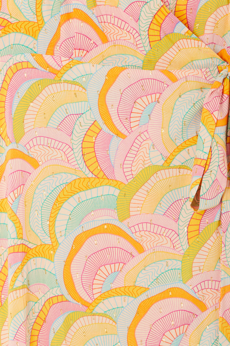 NEVER FULLY DRESSED Havana Wrap Dress
