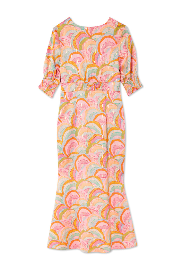 NEVER FULLY DRESSED Havana Short Sleeve May Dress