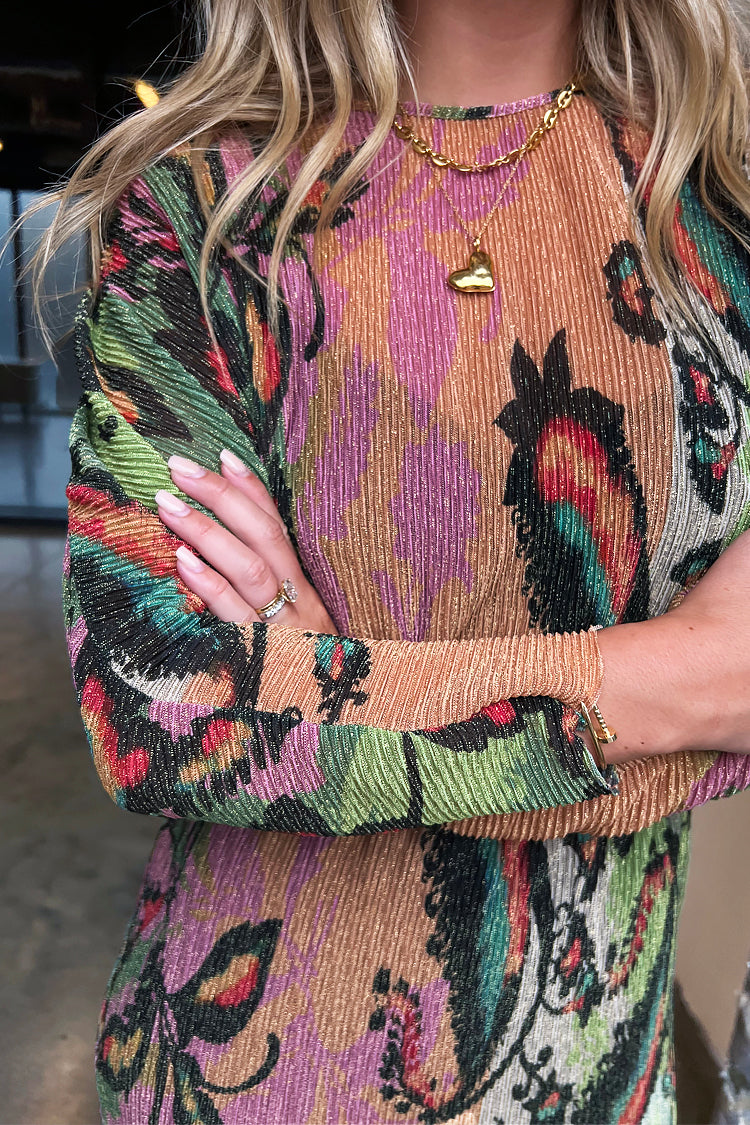 NEVER FULLY DRESSED Plisse Didi Dress