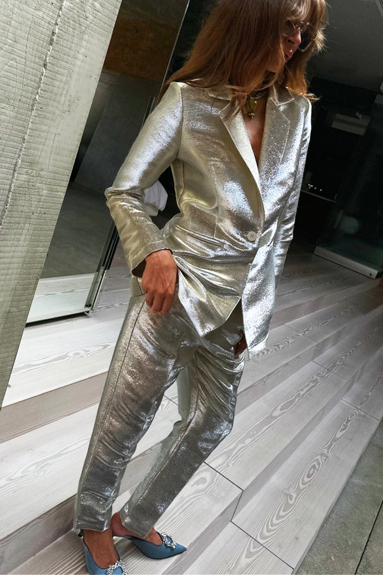 NEVER FULLY DRESSED Silver 22 Blazer