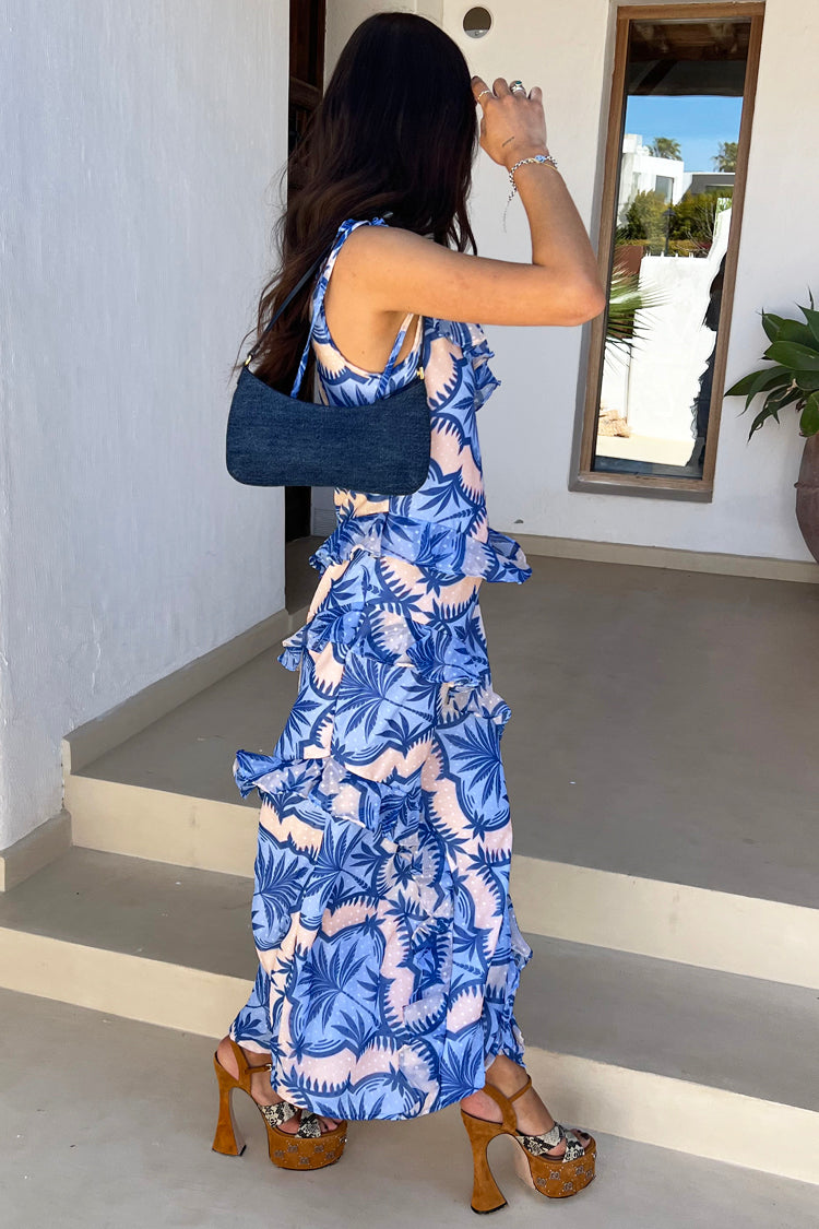  Blue Palm Faro Maxi Dress