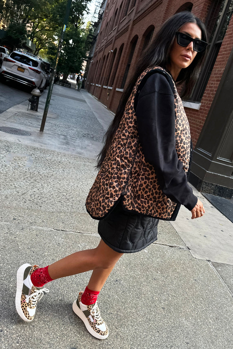 NEVER FULLY DRESSED Black And Leopard Multi-Wear Jacket