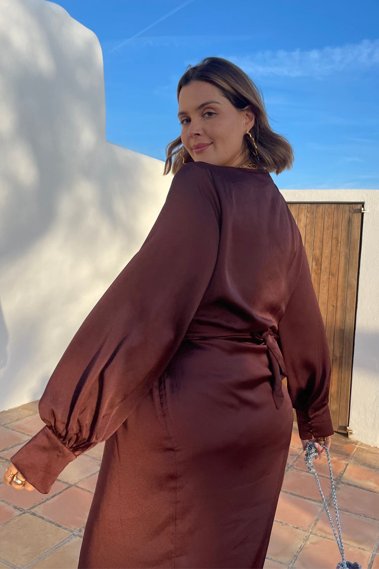 NEVER FULLY DRESSED Coco Wrap Dress