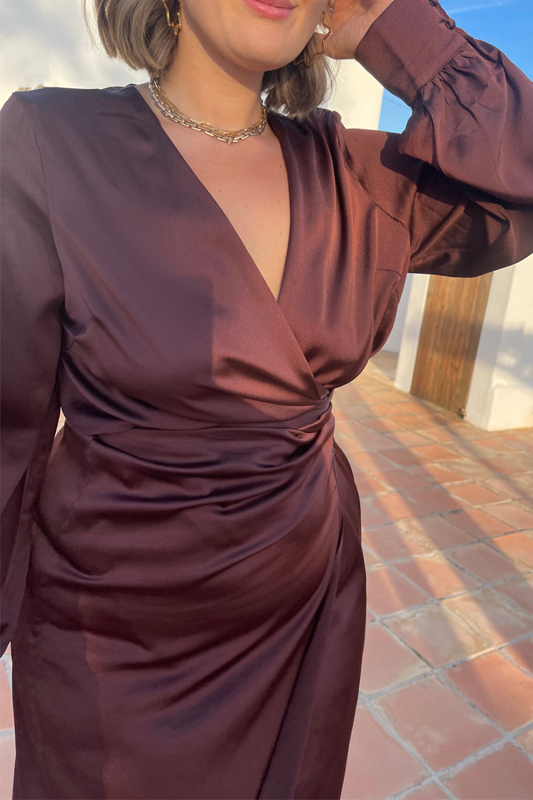 NEVER FULLY DRESSED Coco Wrap Dress