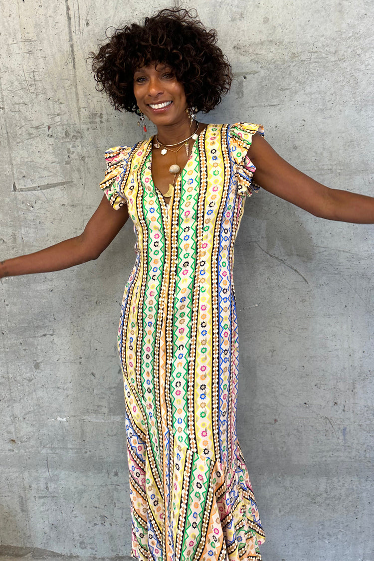 NEVER FULLY DRESSED Fiesta Remi Midi Dress