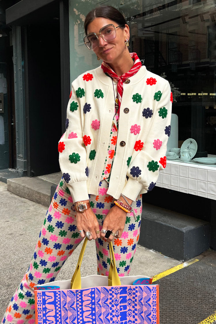  Multi Flower Cardi