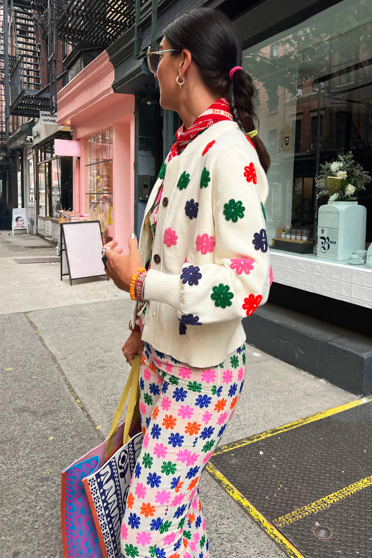  Multi Flower Cardi