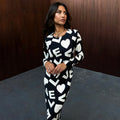 NEVER FULLY DRESSED Mono Love Midaxi Dress