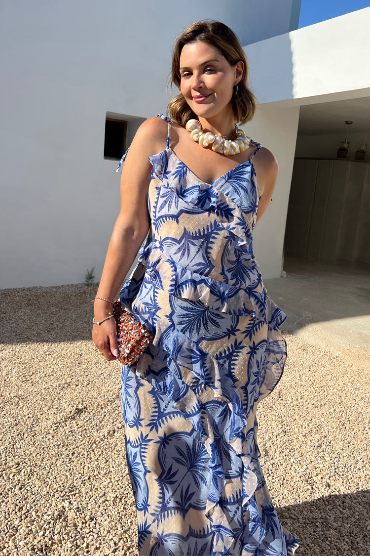  Blue Palm Faro Maxi Dress