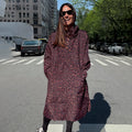 NEVER FULLY DRESSED Leopard Rain Mac