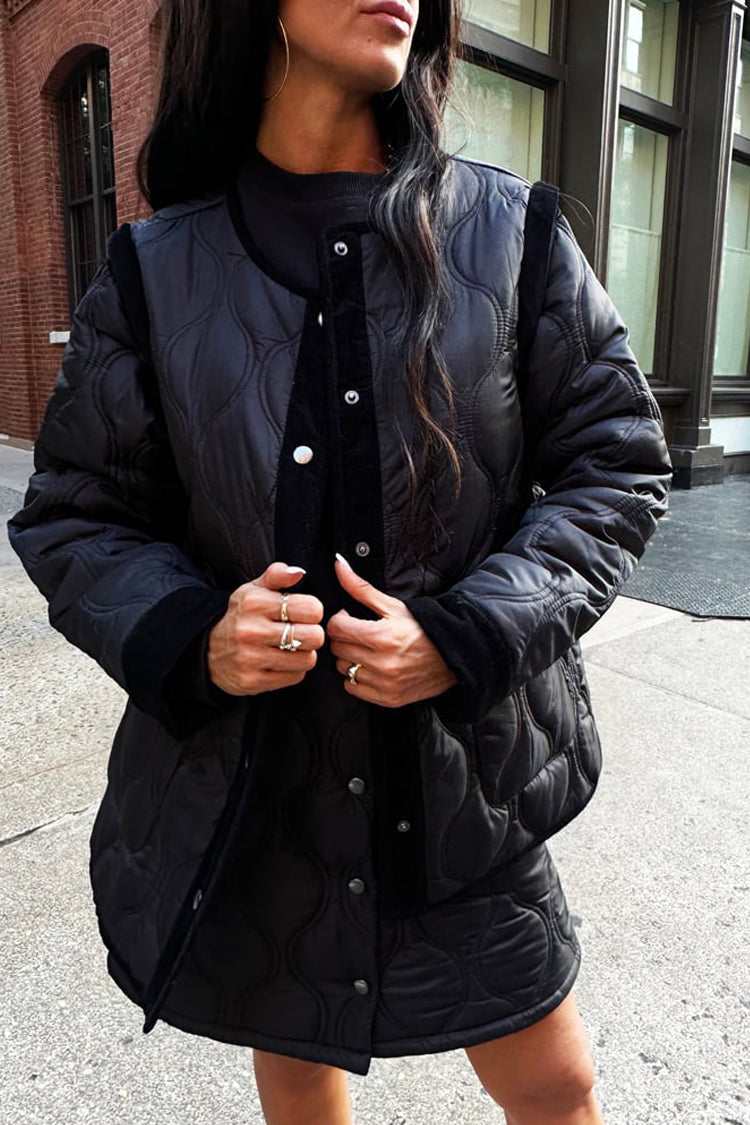 NEVER FULLY DRESSED Black And Leopard Multi-Wear Jacket