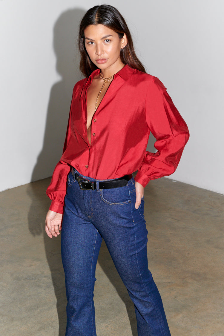 NEVER FULLY DRESSED Red Miley Shirt