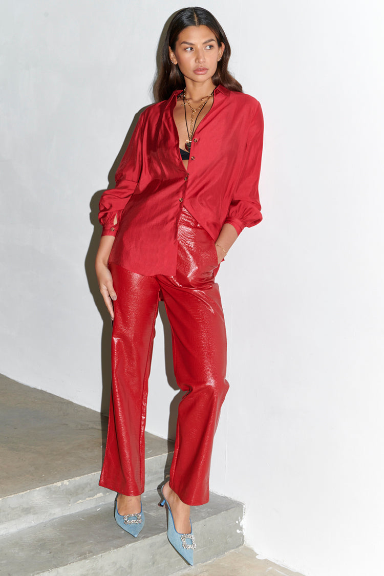 NEVER FULLY DRESSED Red Miley Shirt