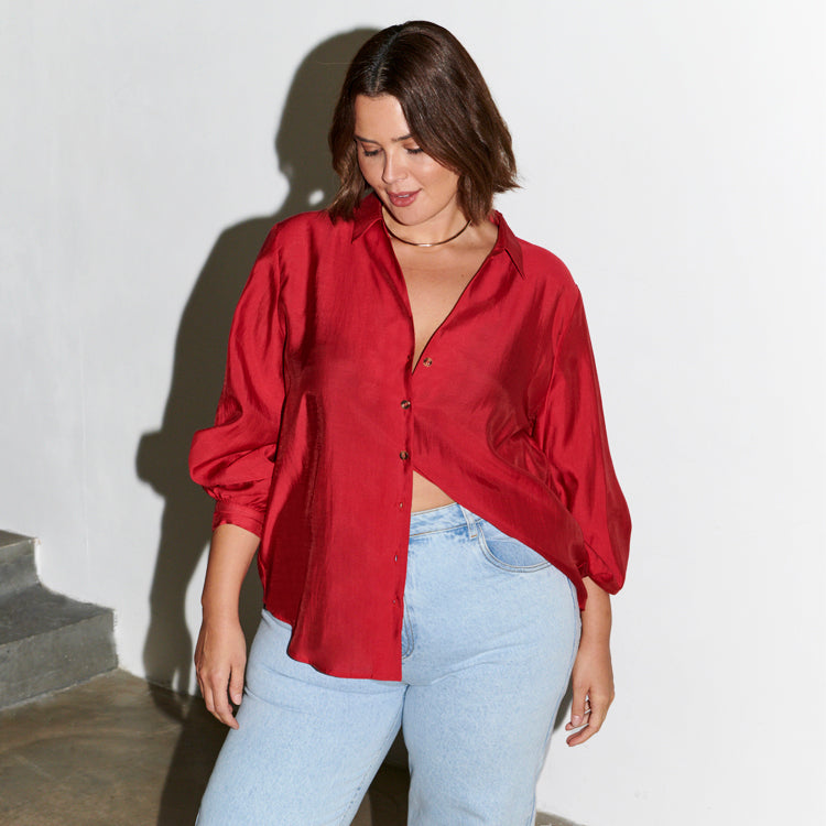 NEVER FULLY DRESSED Red Miley Shirt
