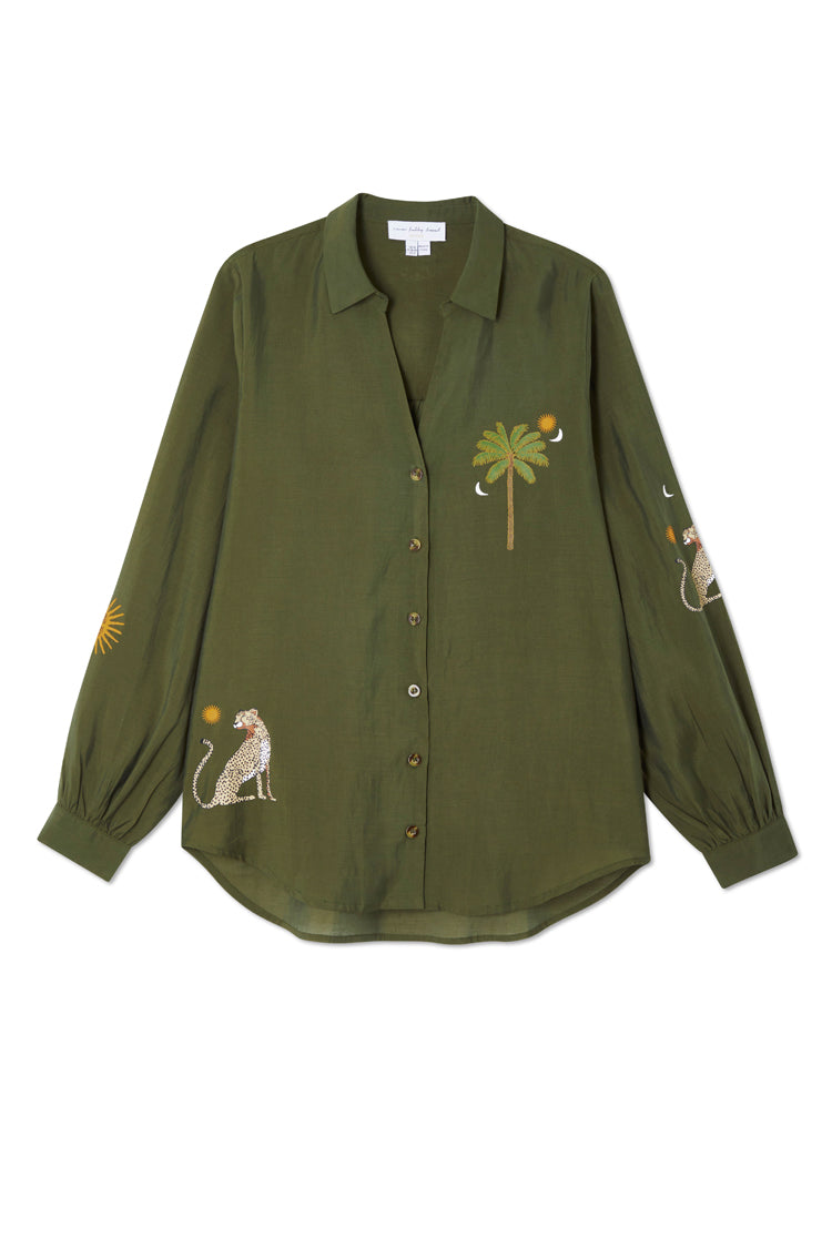  Khaki Running Wild Miley Shirt