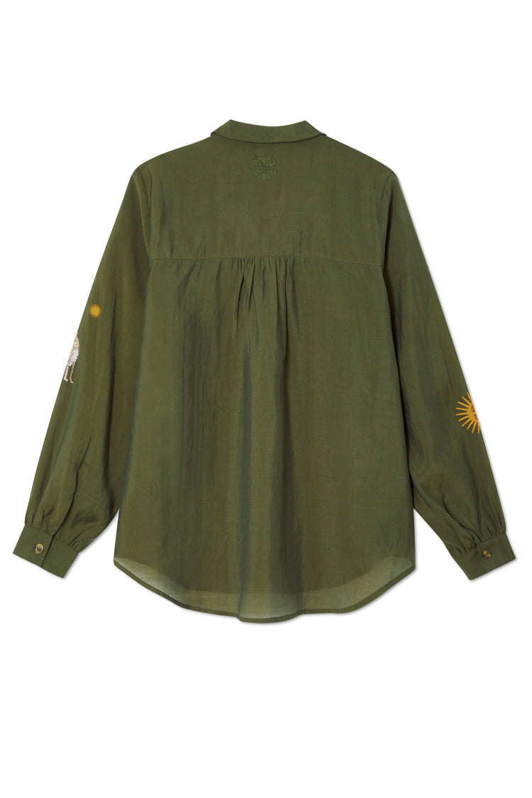  Khaki Running Wild Miley Shirt