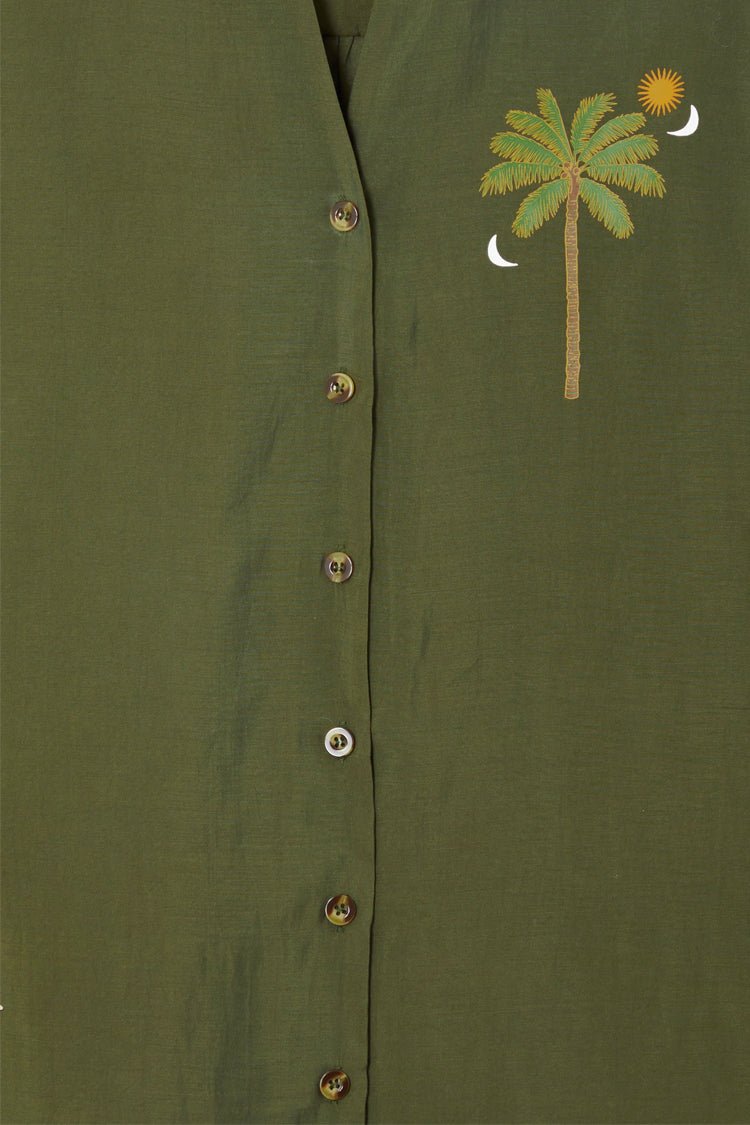  Khaki Running Wild Miley Shirt