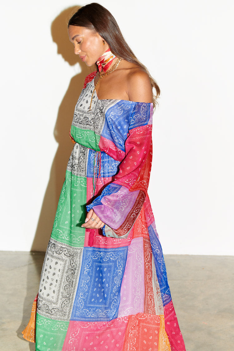  Multi Bandana Riri Dress