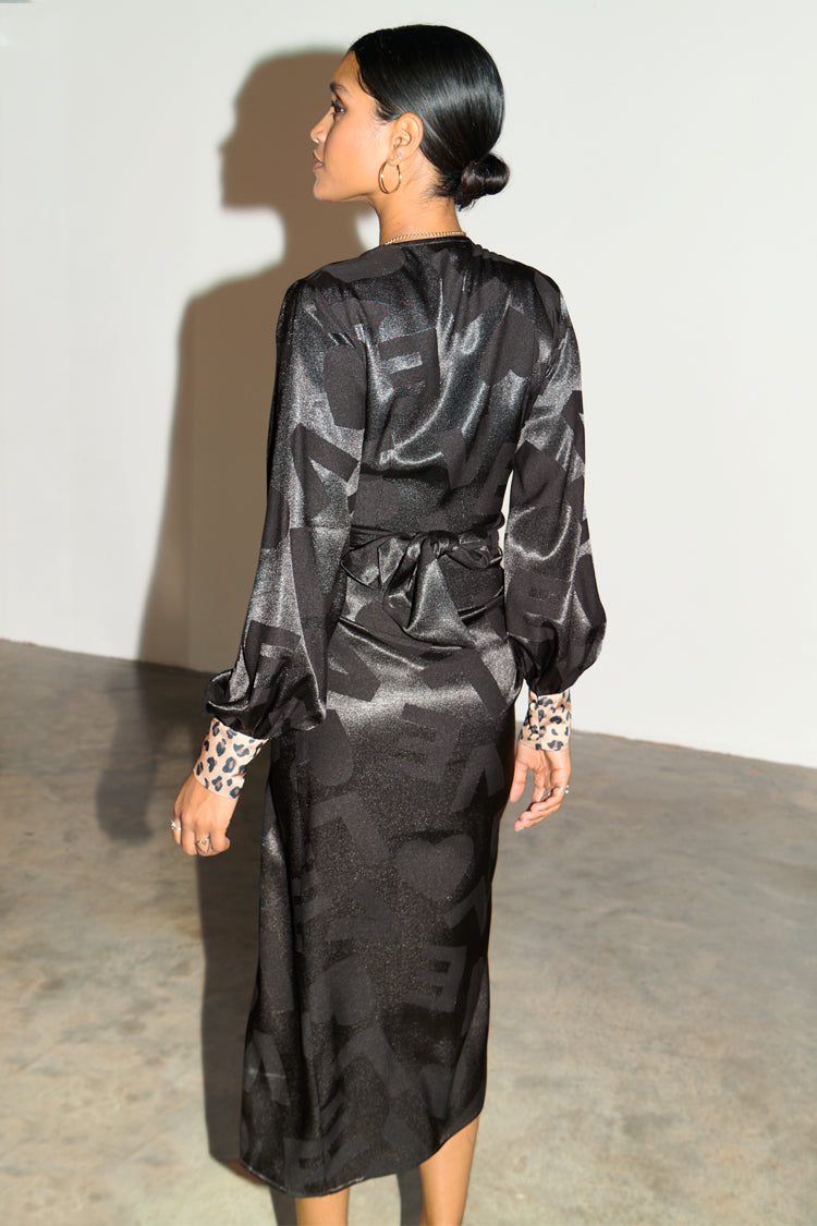 NEVER FULLY DRESSED Black Paris Love Midi Vienna