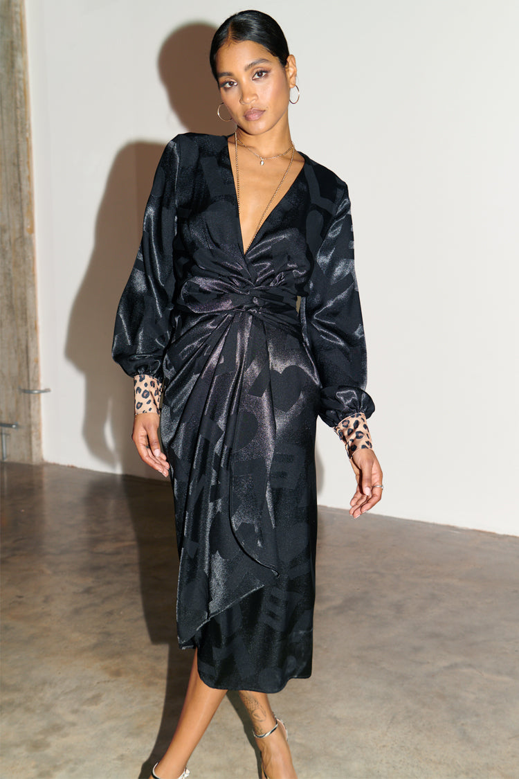 NEVER FULLY DRESSED Black Paris Love Midi Vienna