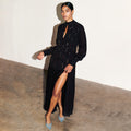 NEVER FULLY DRESSED Black Studded Azelea Dress
