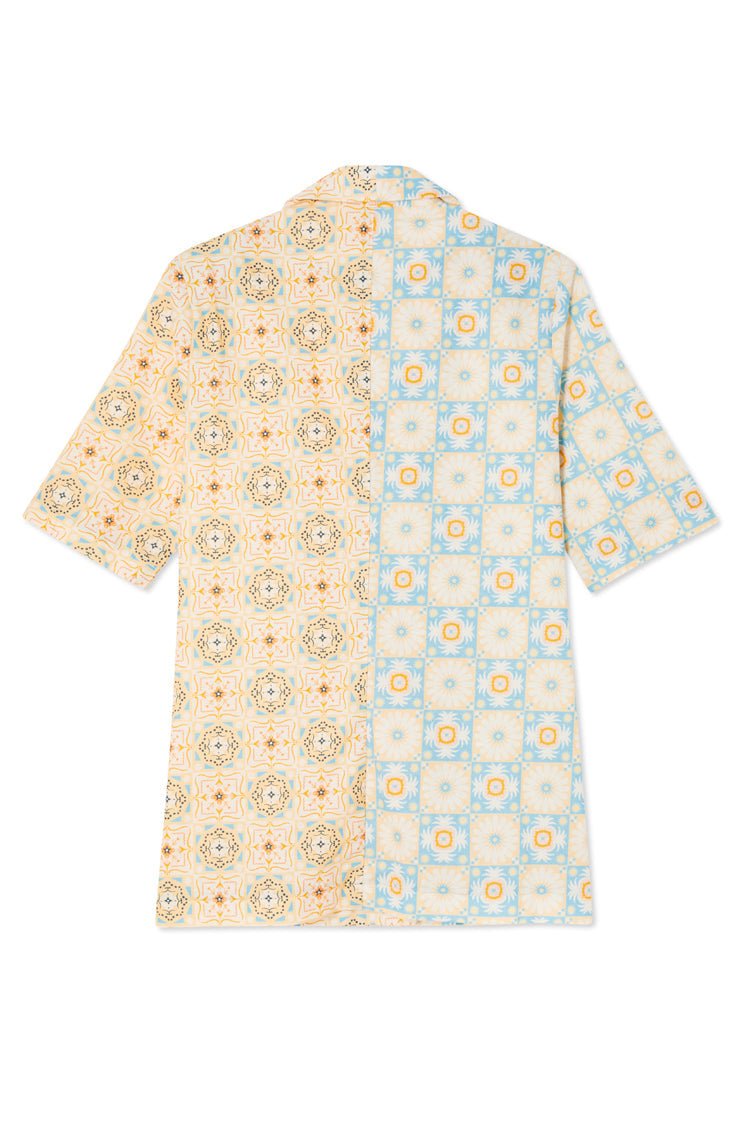 NEVER FULLY DRESSED Pastel Geo Clash Margo Blazer
