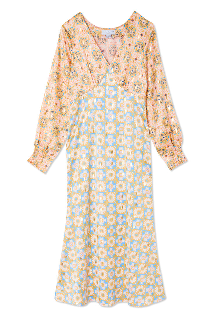 NEVER FULLY DRESSED Pastel Geo Clash Louella Dress