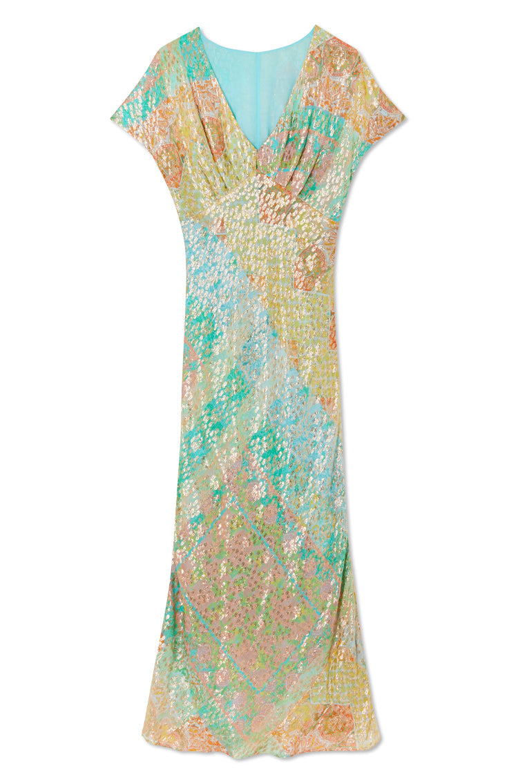 NEVER FULLY DRESSED Pastel Boho Elodie Dress Petite