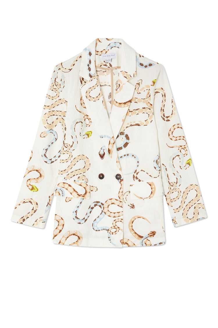 NEVER FULLY DRESSED Snake Dynasty Blazer Petite