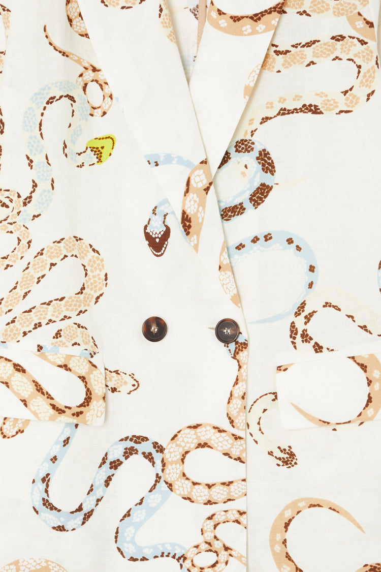 NEVER FULLY DRESSED Snake Dynasty Blazer Petite