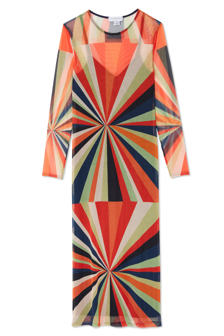 NEVER FULLY DRESSED Starburst Mesh Dress