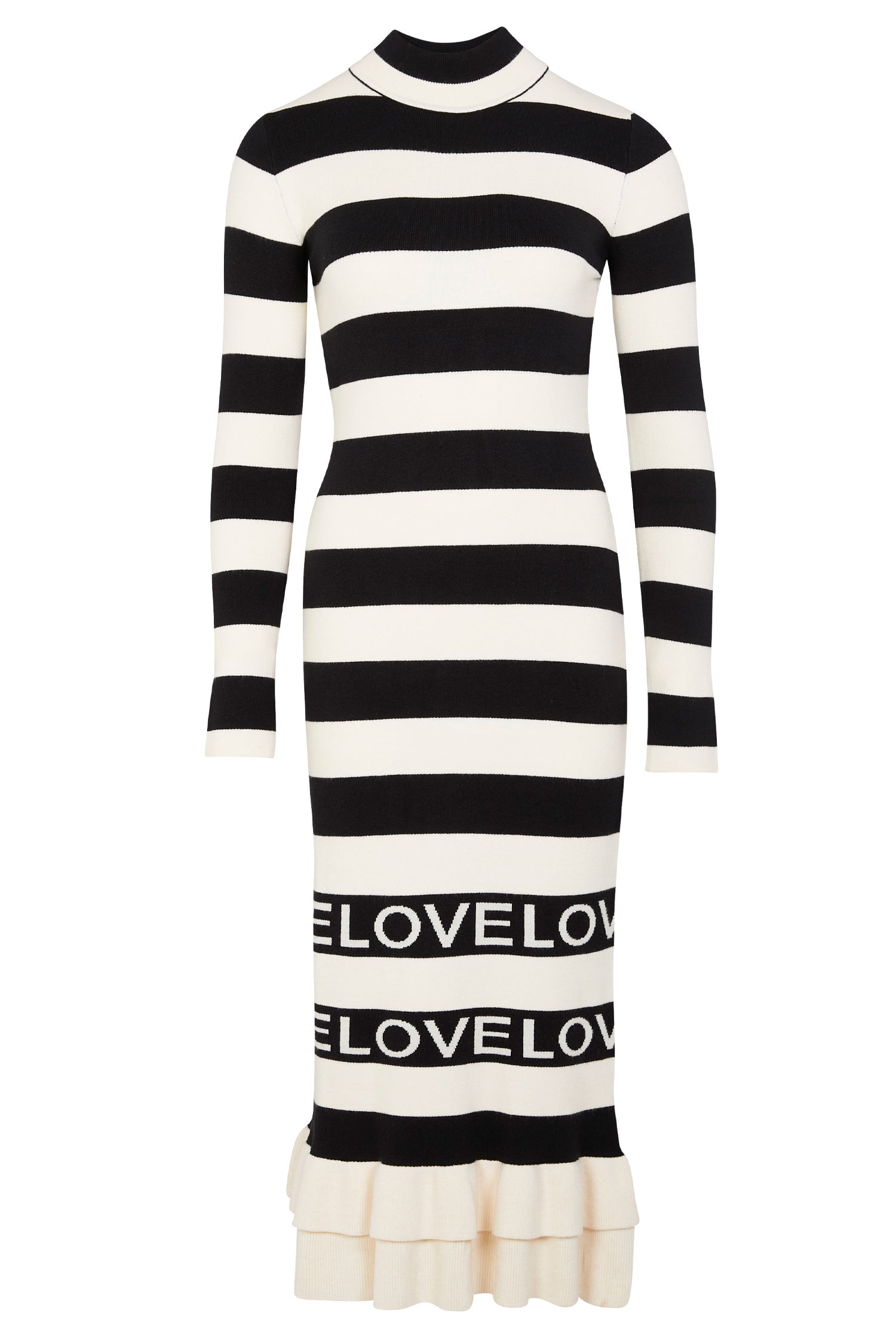  Love Ruffle Midi Dress