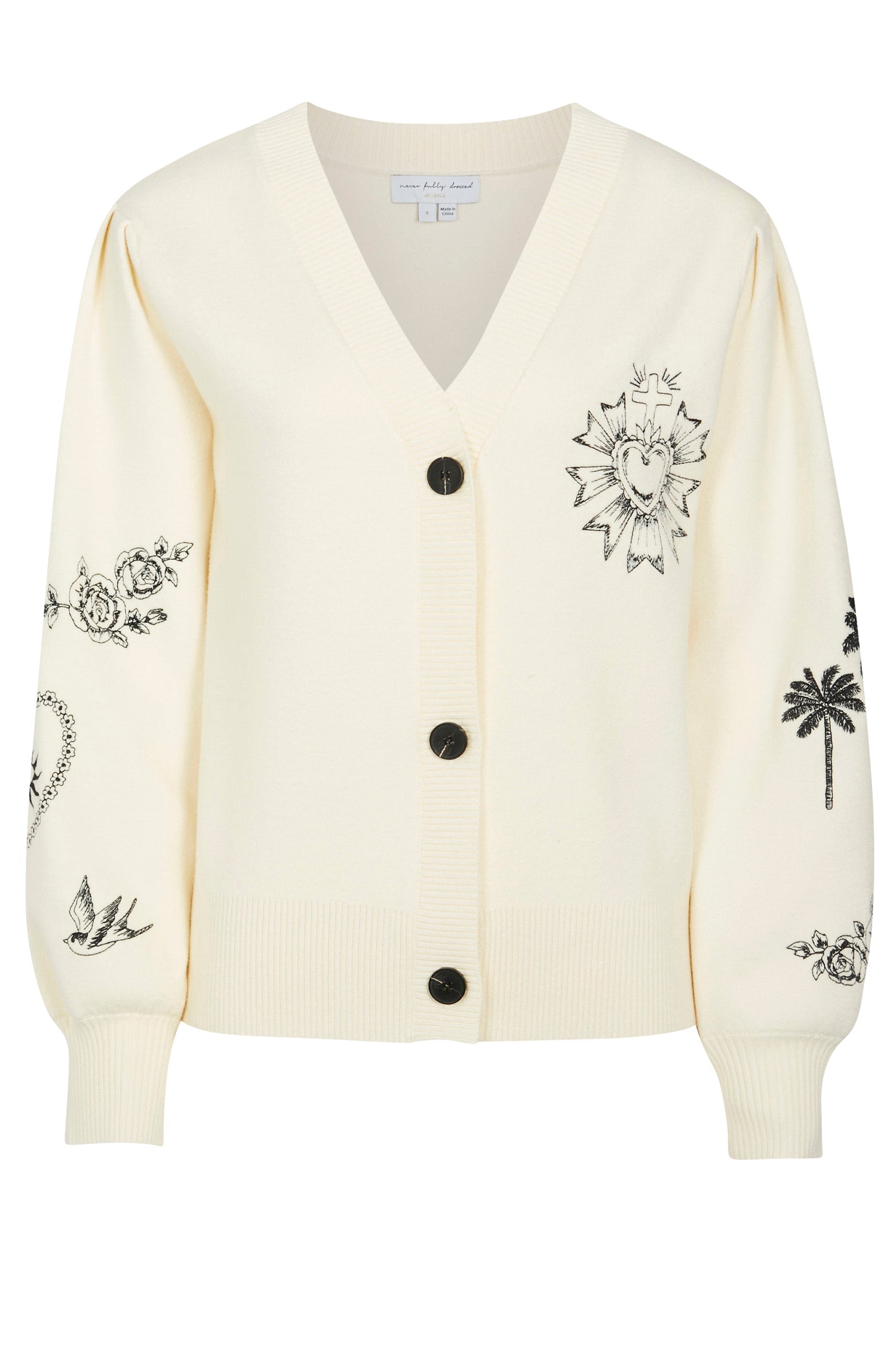  Tattoo Cardigan