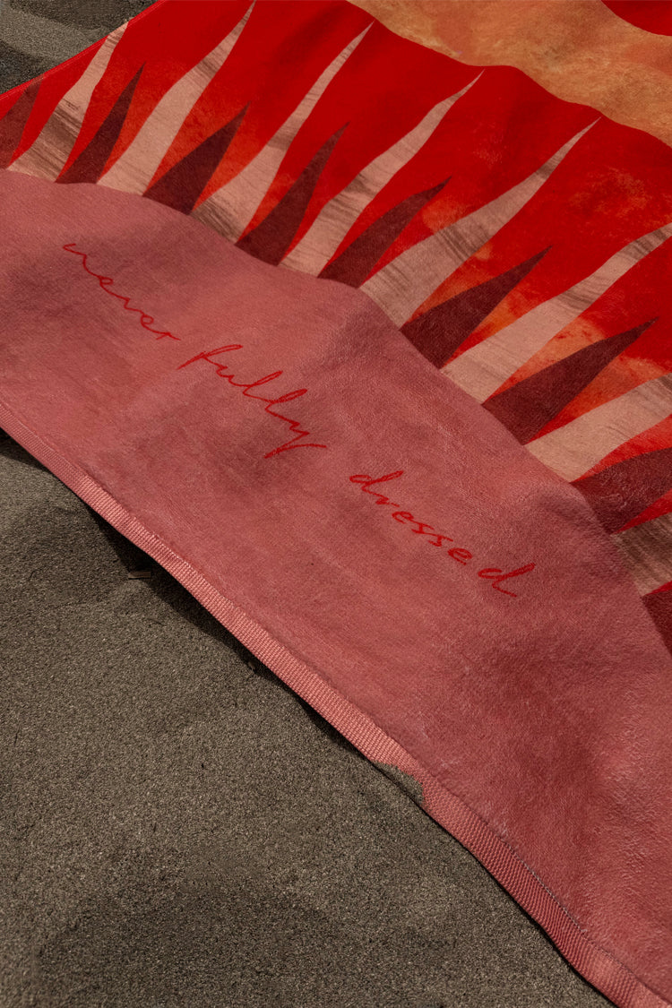 NEVER FULLY DRESSED Sundial Printed Towel